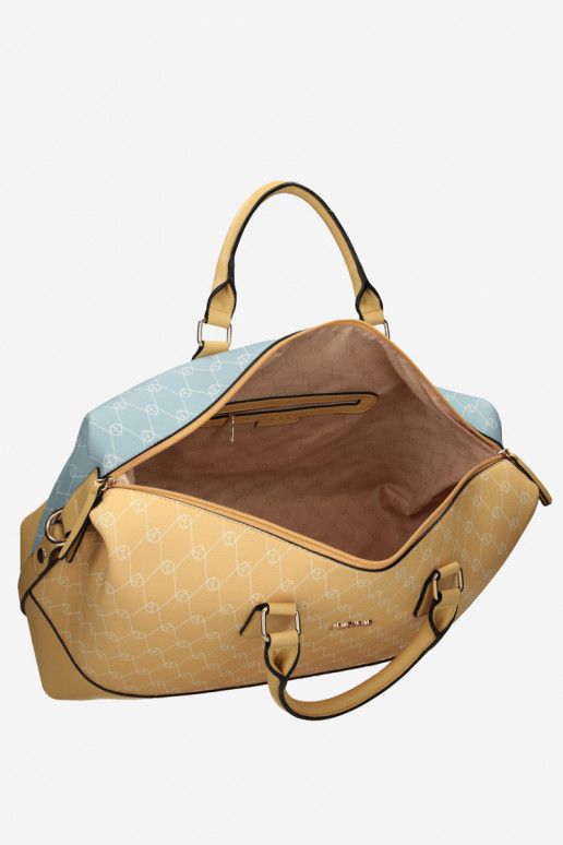 Grande Borsa da viaggio NOBO P1250-CM02 giallo --Blu Grande Borsa da viaggio NOBO P1250-CM02 giallo --Blu