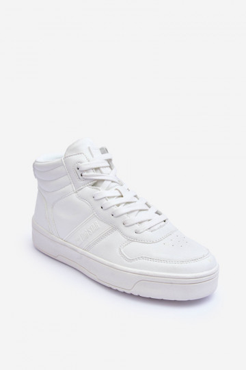 Scarpe sportive per uomo Memory Foam Big Star KK174134 101 color bianco