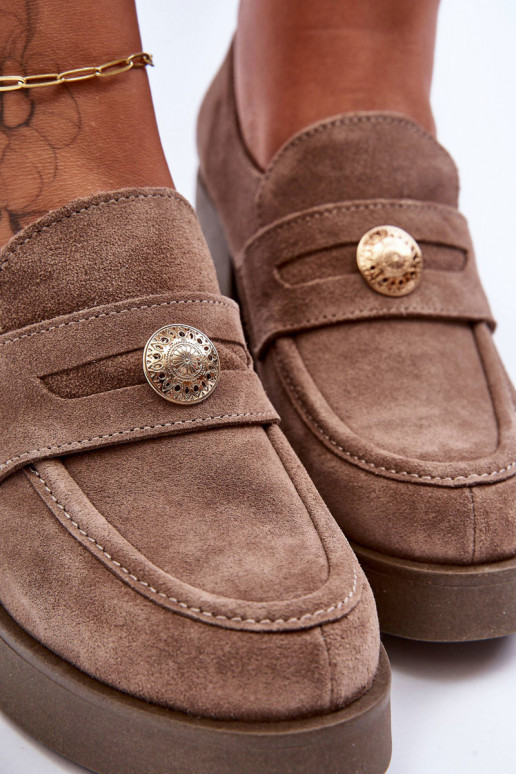 dalla pelle scamosciata scarpe Femminile con i tacchi beige Lemar Dunadia dalla pelle scamosciata scarpe Femminile con i tacchi beige Lemar Dunadia