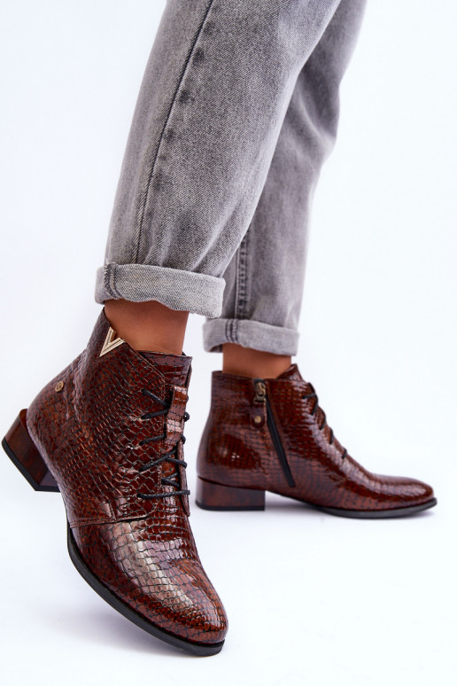 Stivali da donna Deveciejka 5743C-02 colore marrone Stivali da donna Deveciejka 5743C-02 colore marrone