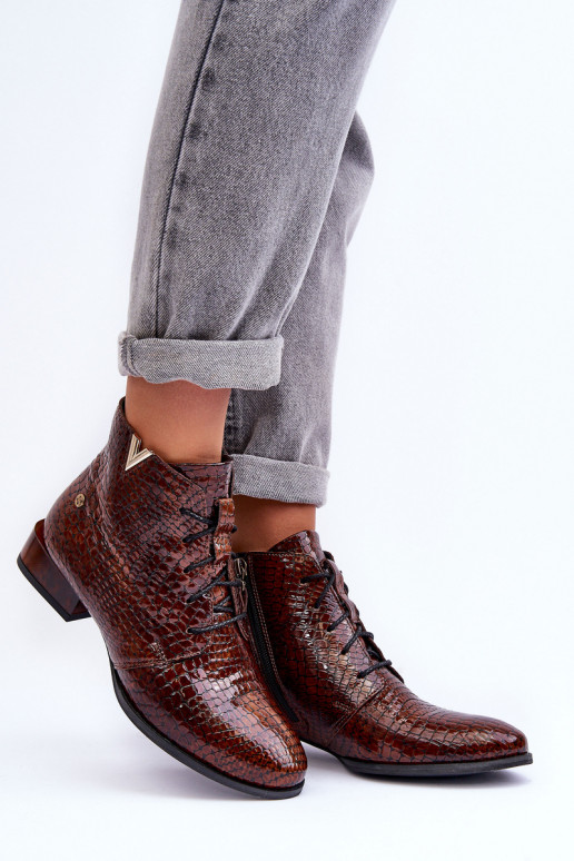 Stivali da donna Deveciejka 5743C-02 colore marrone Stivali da donna Deveciejka 5743C-02 colore marrone