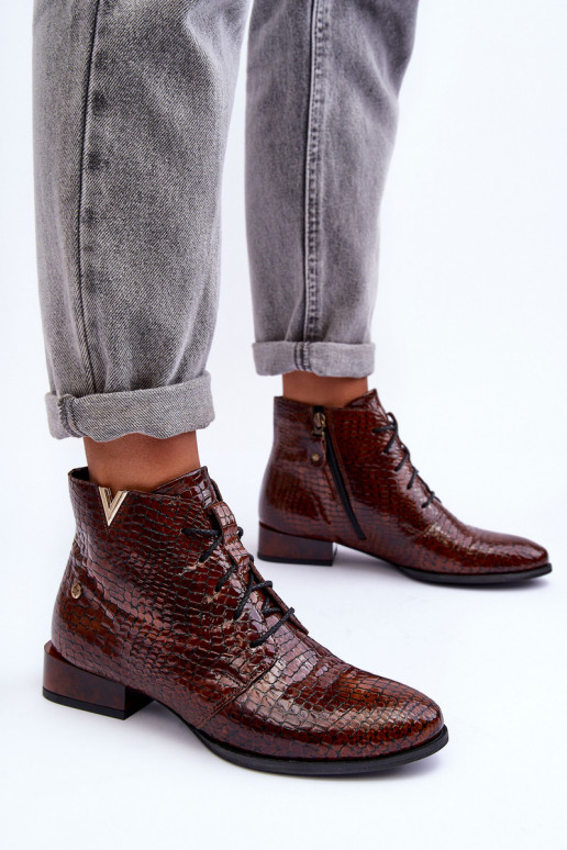 Stivali da donna Deveciejka 5743C-02 colore marrone Stivali da donna Deveciejka 5743C-02 colore marrone