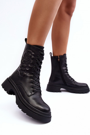 riscaldamento Pelle stivali da equitazione alti Stivali S.Barski MR870-25 colore nero