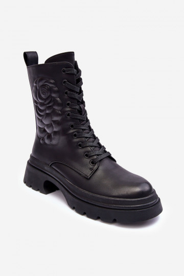 riscaldamento Pelle stivali da equitazione alti Stivali S.Barski MR870-25 colore nero 2