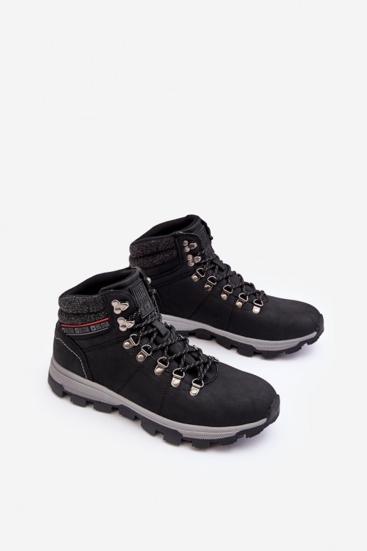 Deveschio scarponi da trekking Big Star KK174215 colore nero Deveschio scarponi da trekking Big Star KK174215 colore nero