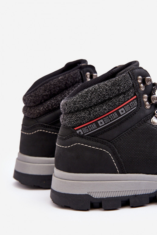 Deveschio scarponi da trekking Big Star KK174215 colore nero Deveschio scarponi da trekking Big Star KK174215 colore nero