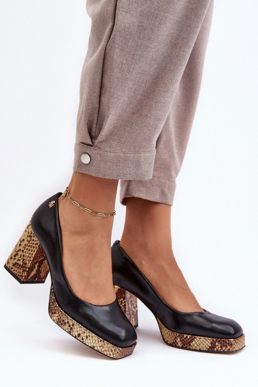 Alla moda Pelle Scarpe Laura Messi 2599 colore nero Alla moda Pelle Scarpe Laura Messi 2599 colore nero