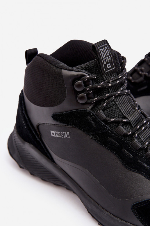 Deveschio scarponi da trekking riscaldamento colore nero Big Star MM174334