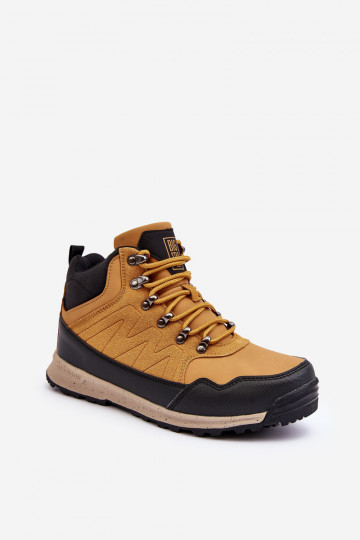 Scarpe da trekking da donna foderate marroni Big Star MM274479