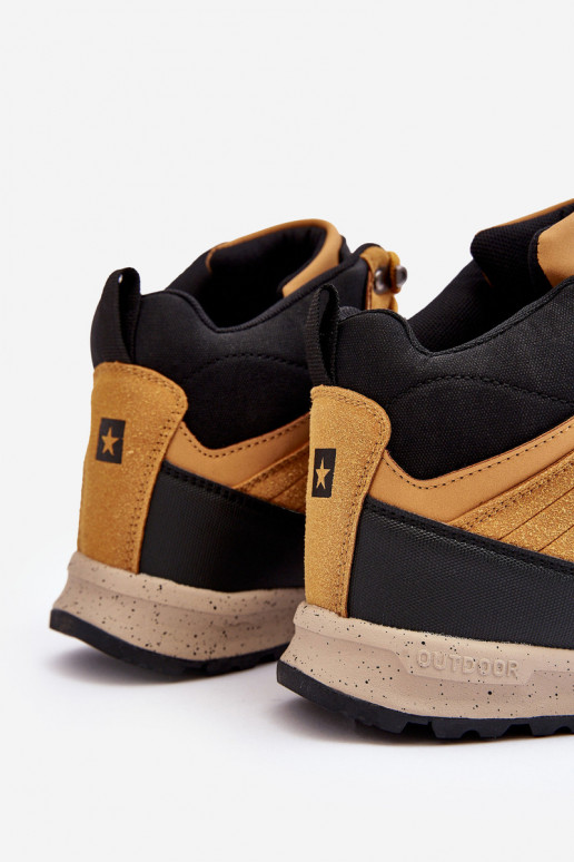 Femminile Scarponi da trekking riscaldati colore marrone Big Star MM274479