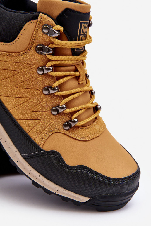 Femminile Scarponi da trekking riscaldati colore marrone Big Star MM274479