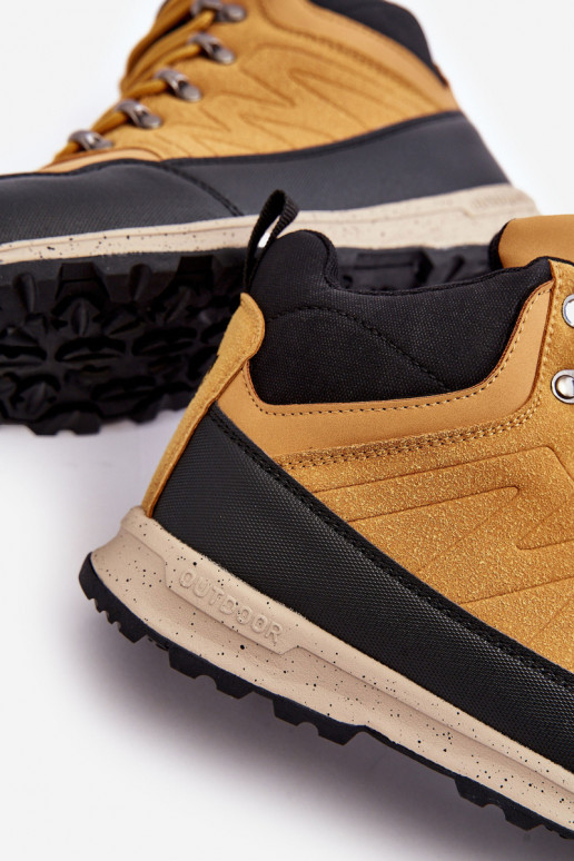 Femminile Scarponi da trekking riscaldati colore marrone Big Star MM274479