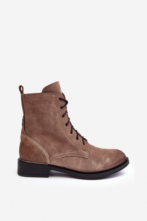 Conveniente dalla pelle scamosciata riscaldamento Stivali colore marrone Lemar Revin Conveniente dalla pelle scamosciata riscaldamento Stivali colore marrone Lemar Revin