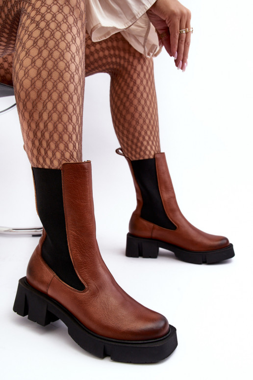 Stivali Laura Messi 2693/229 colore marrone