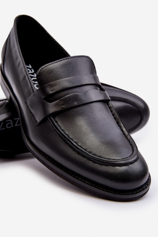 Deveschio Pelle scarpe Mocassini Zazoo 1570/1 colore nero Deveschio Pelle scarpe Mocassini Zazoo 1570/1 colore nero