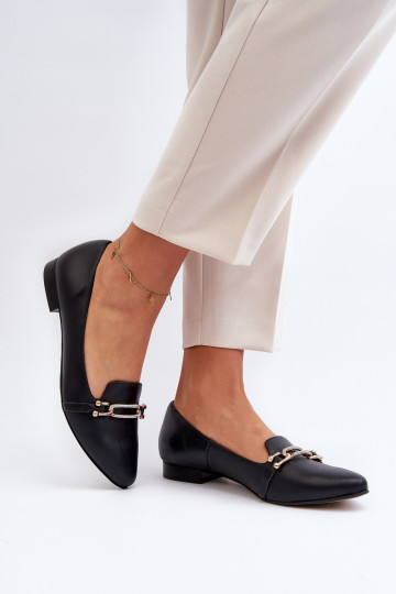 Zazoo 2885 Ballerine con ornamenti nere