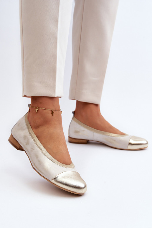 Zazoo 2890 Ballerine colore dorato Pulito Zazoo 2890 Ballerine colore dorato Pulito