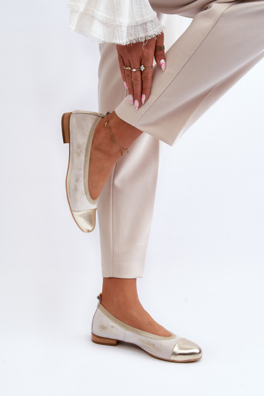 Zazoo 2890 Ballerine colore dorato Pulito Zazoo 2890 Ballerine colore dorato Pulito