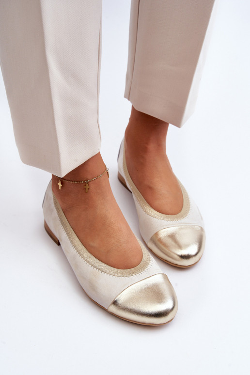 Zazoo 2890 Ballerine colore dorato Pulito Zazoo 2890 Ballerine colore dorato Pulito