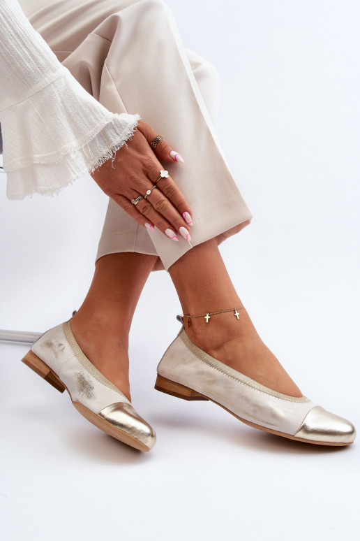 Zazoo 2890 Ballerine colore dorato Pulito Zazoo 2890 Ballerine colore dorato Pulito