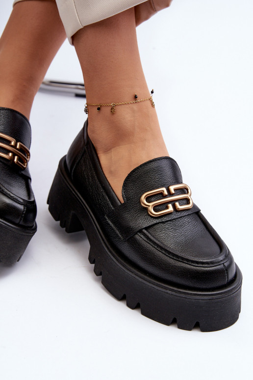 Zazoo 20164 Femminile Mocassini Realizzato in pelle naturale colore nero Zazoo 20164 Femminile Mocassini Realizzato in pelle naturale colore nero