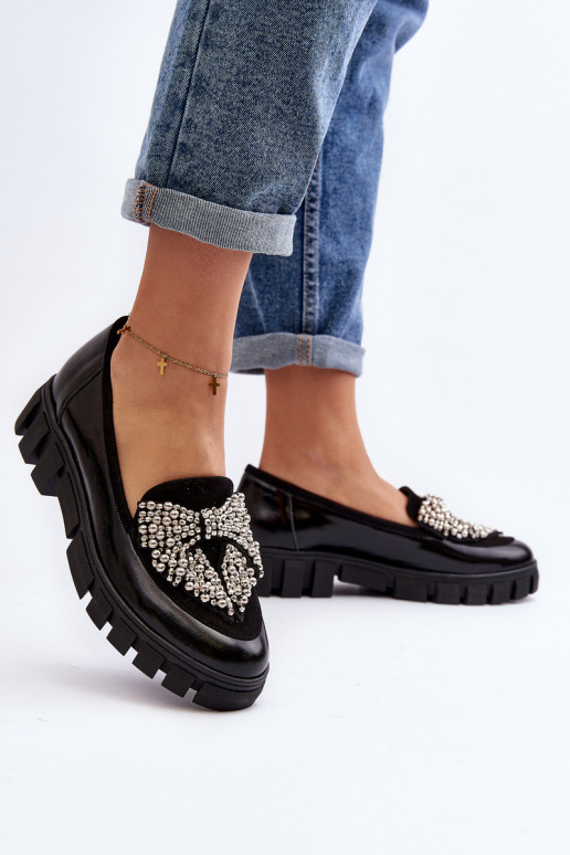 Mocassini laccati Femminile Laura Messi 2785 colore nero Mocassini laccati Femminile Laura Messi 2785 colore nero