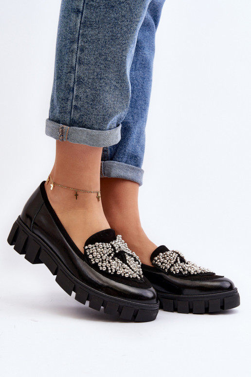 Mocassini laccati Femminile Laura Messi 2785 colore nero Mocassini laccati Femminile Laura Messi 2785 colore nero