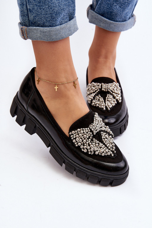 Mocassini laccati Femminile Laura Messi 2785 colore nero Mocassini laccati Femminile Laura Messi 2785 colore nero