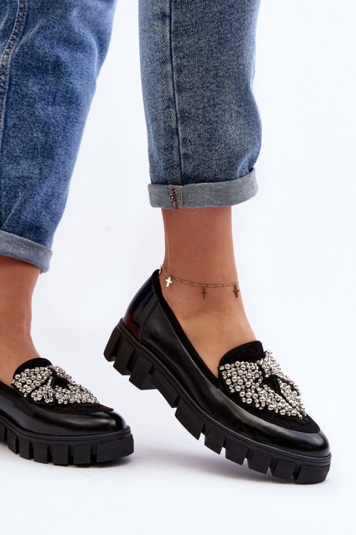 Mocassini laccati Femminile Laura Messi 2785 colore nero Mocassini laccati Femminile Laura Messi 2785 colore nero