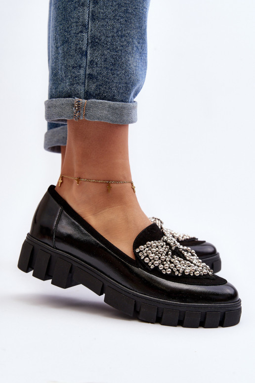 Mocassini laccati Femminile Laura Messi 2785 colore nero Mocassini laccati Femminile Laura Messi 2785 colore nero