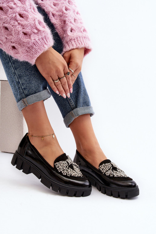 Mocassini laccati Femminile Laura Messi 2785 colore nero Mocassini laccati Femminile Laura Messi 2785 colore nero