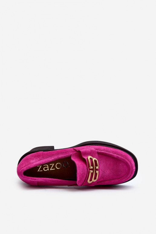 Zazoo 20170 scarpe dalla pelle scamosciata Femminile con i tacchi colore rosa Zazoo 20170 scarpe dalla pelle scamosciata Femminile con i tacchi colore rosa