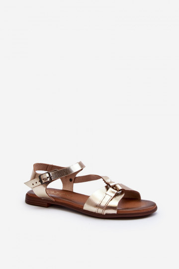 Zazoo 40182 Sandali da donna Femminile colore dorato 2