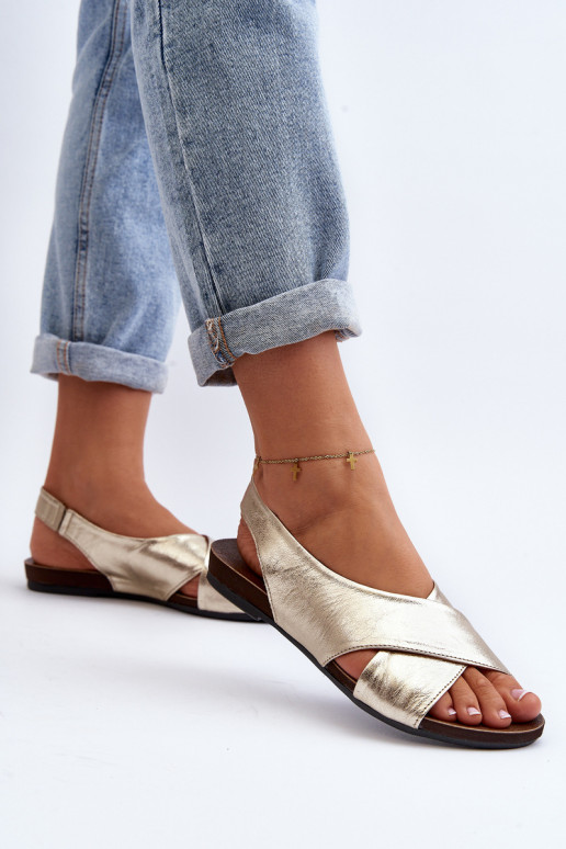 Zazoo 40407 sandali Pelle Femminile colore dorato Zazoo 40407 sandali Pelle Femminile colore dorato