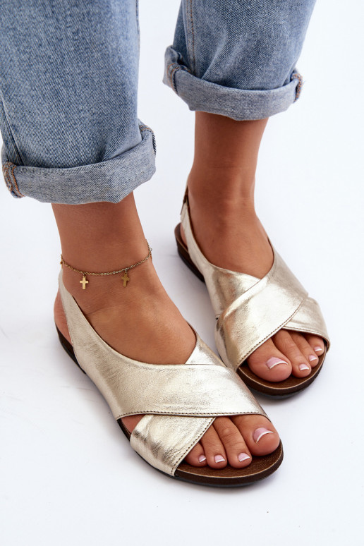 Zazoo 40407 sandali Pelle Femminile colore dorato Zazoo 40407 sandali Pelle Femminile colore dorato