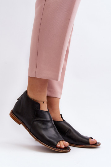 Femminile Sandali da donna Laura Messi 2443 colore nero 2