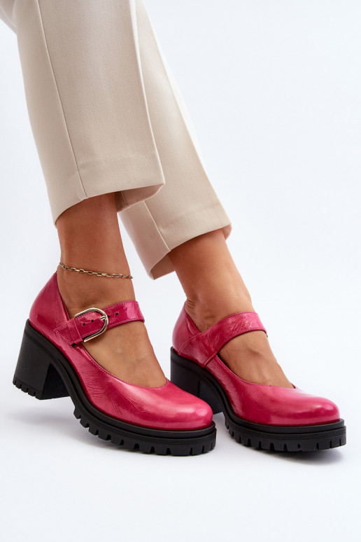 Zazoo 20166 con effetto vernice Pelle Scarpe colore rosa Zazoo 20166 con effetto vernice Pelle Scarpe colore rosa