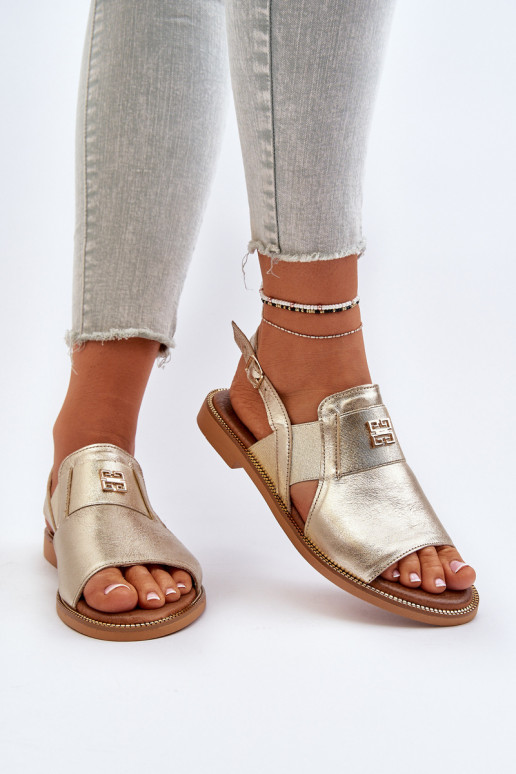 Zazoo 40385 Femminile Sandali da donna colore dorato Zazoo 40385 Femminile Sandali da donna colore dorato