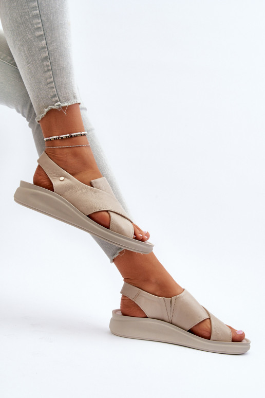 Zazoo 40392 Sandali da donna Femminile beige