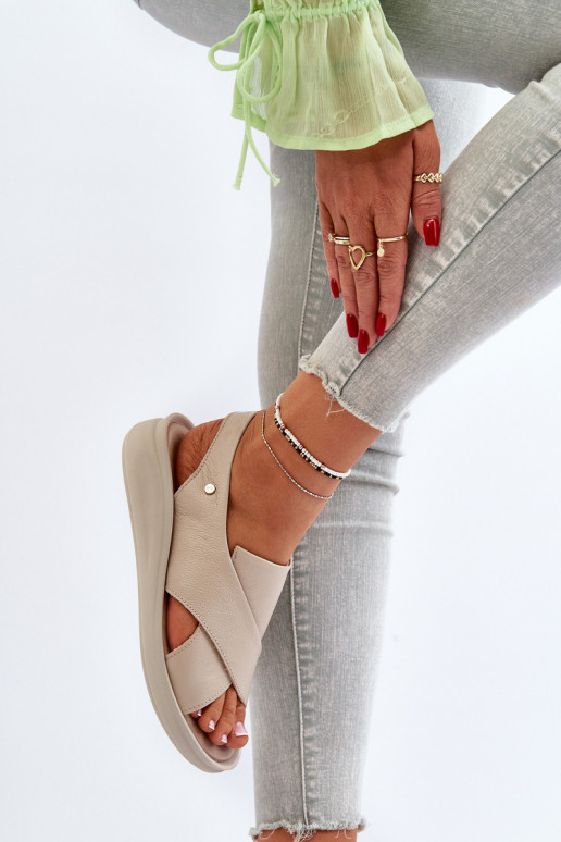 Zazoo 40392 Sandali da donna Femminile beige