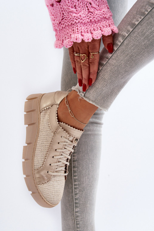 Femminile Pelle scarpe Deveciejka 05850-22 colore avorio Femminile Pelle scarpe Deveciejka 05850-22 colore avorio