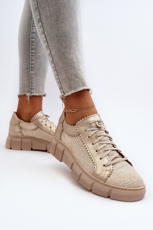 Femminile Pelle scarpe Deveciejka 05850-22 colore avorio Femminile Pelle scarpe Deveciejka 05850-22 colore avorio