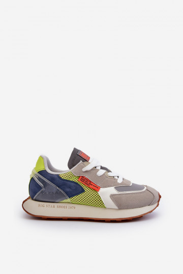 scarpe da ginnastica Scarpe modello sneakers Deveschio Memory Foam System Big Star NN174344 colore grigio 2