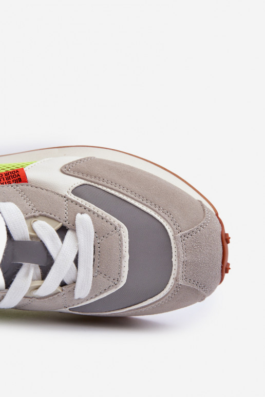 scarpe da ginnastica Scarpe modello sneakers Deveschio Memory Foam System Big Star NN174344 colore grigio