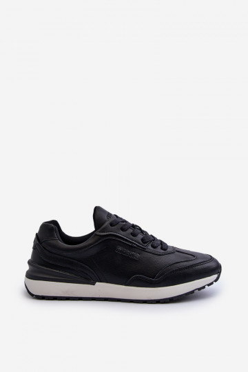 Scarpe modello sneakers Deveschio Pelle BIG STAR NN174287 colore nero 2