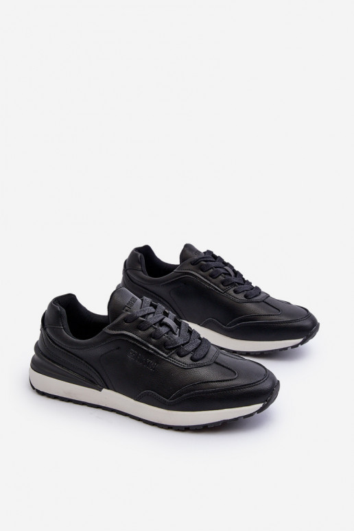 Scarpe modello sneakers Deveschio Pelle BIG STAR NN174287 colore nero