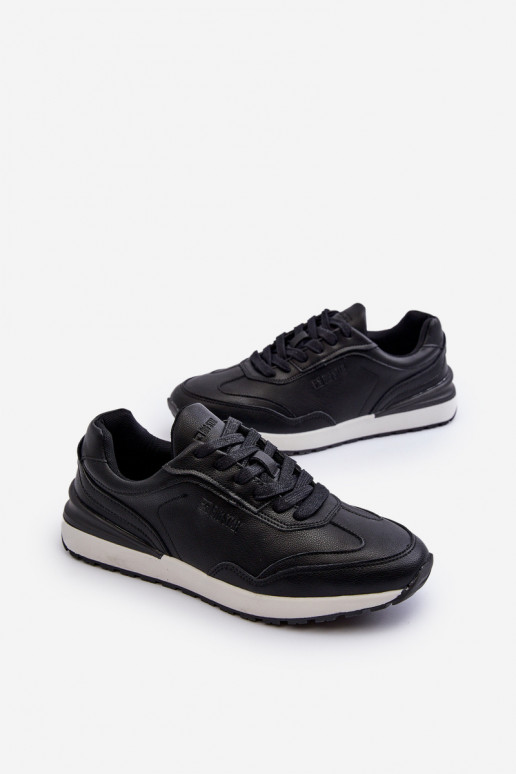 Scarpe modello sneakers Deveschio Pelle BIG STAR NN174287 colore nero