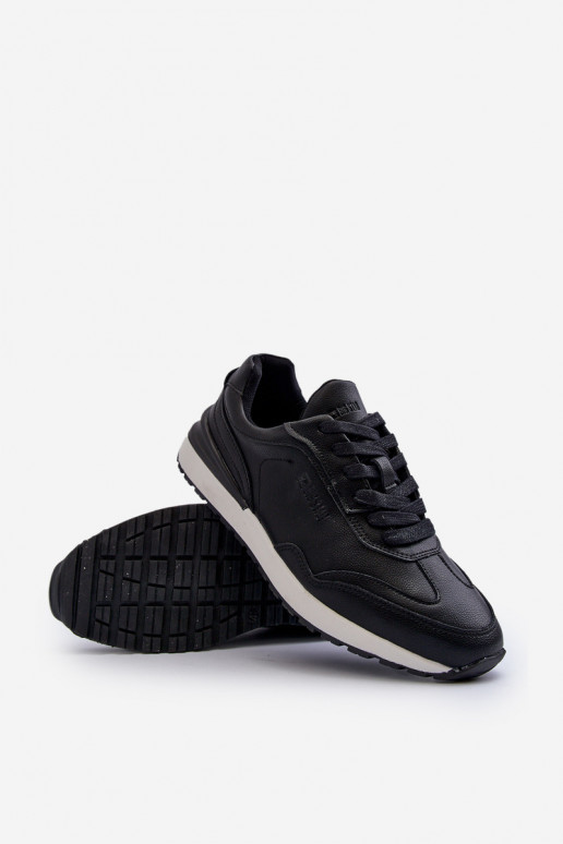 Scarpe modello sneakers Deveschio Pelle BIG STAR NN174287 colore nero