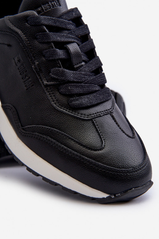 Scarpe modello sneakers Deveschio Pelle BIG STAR NN174287 colore nero