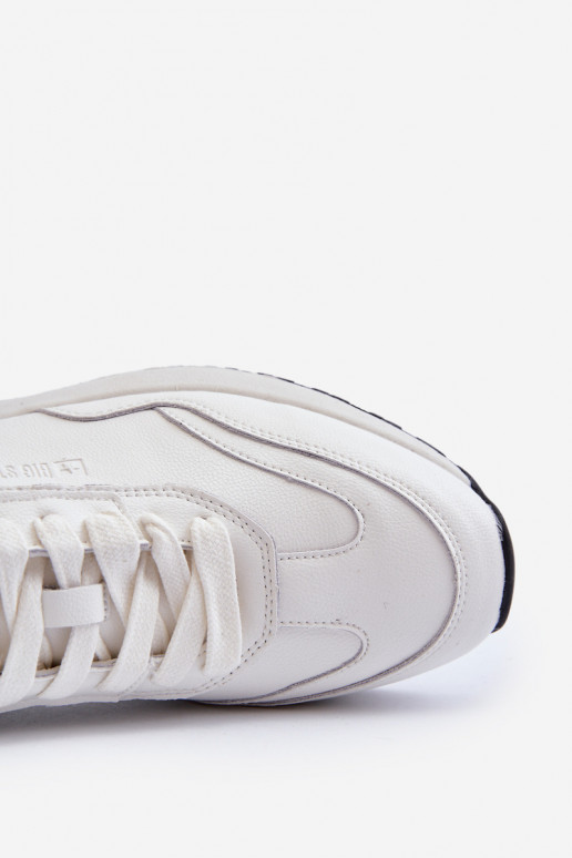 Scarpe modello sneakers Deveschio Pelle BIG STAR NN174288 Colore bianco